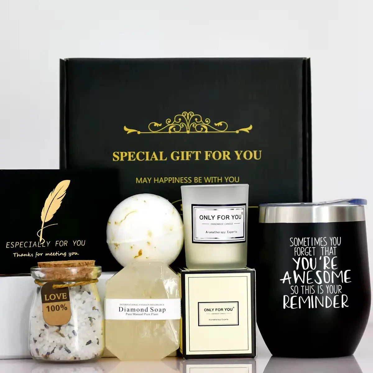Golden Black Gift Set Ash Luxe