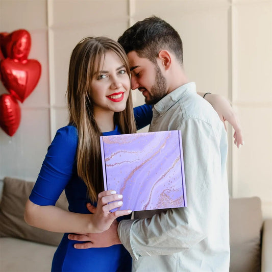 LAVENDER WEDDING GIFT BOX