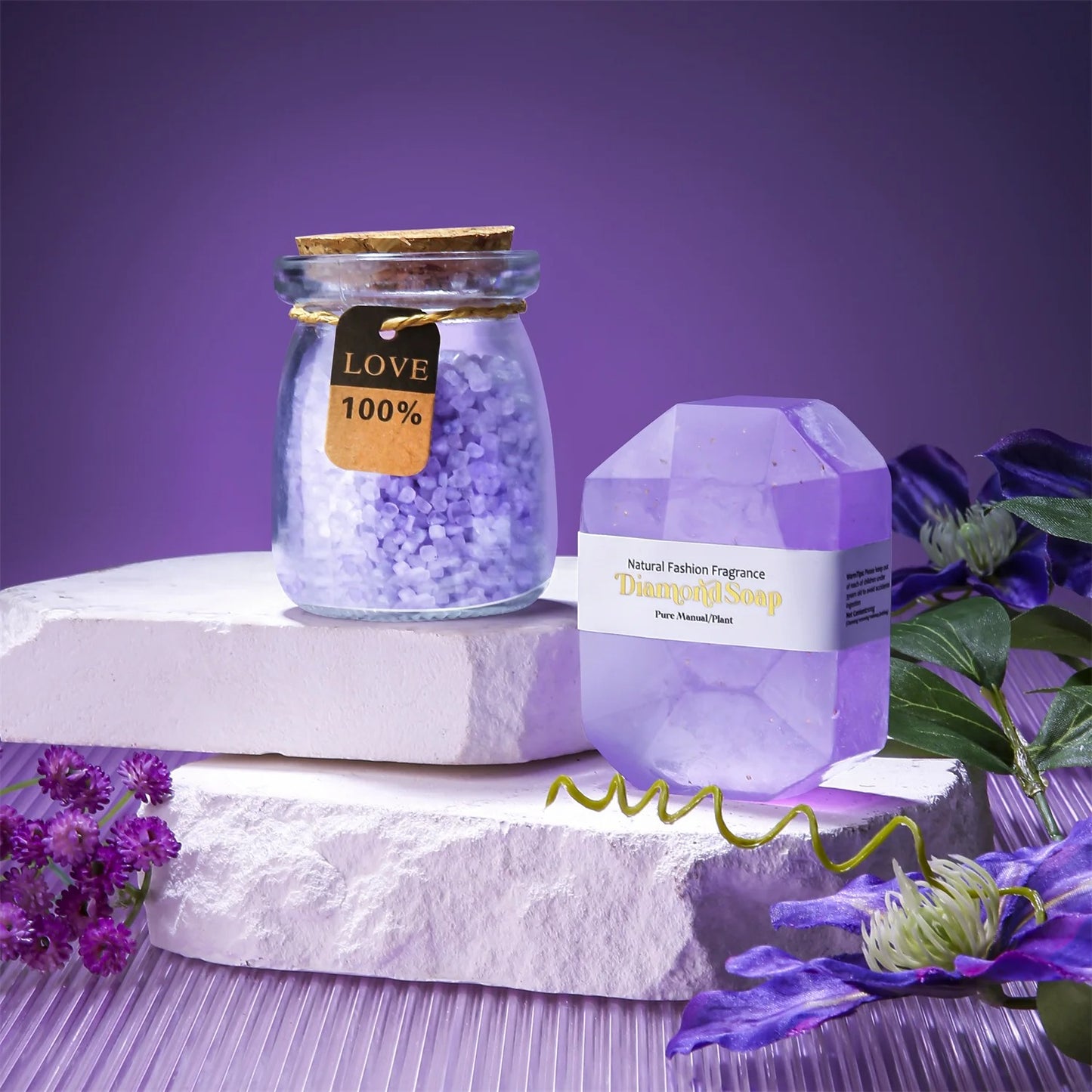 LAVENDER WEDDING GIFT BOX