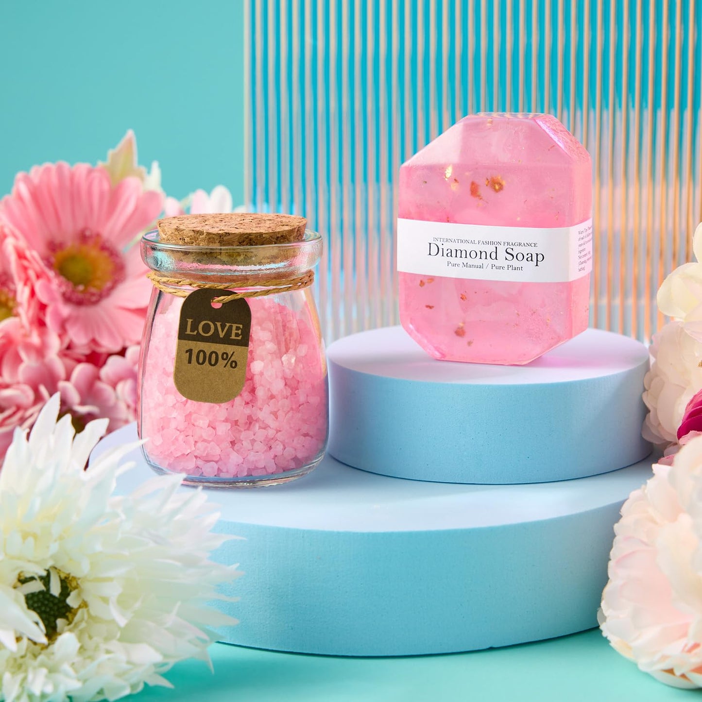 Birthday Gifts for Women, Unique Spa Gift Basket Set for -, Mom, Friends Female, Sister, Her, Girlfriend, Wife,